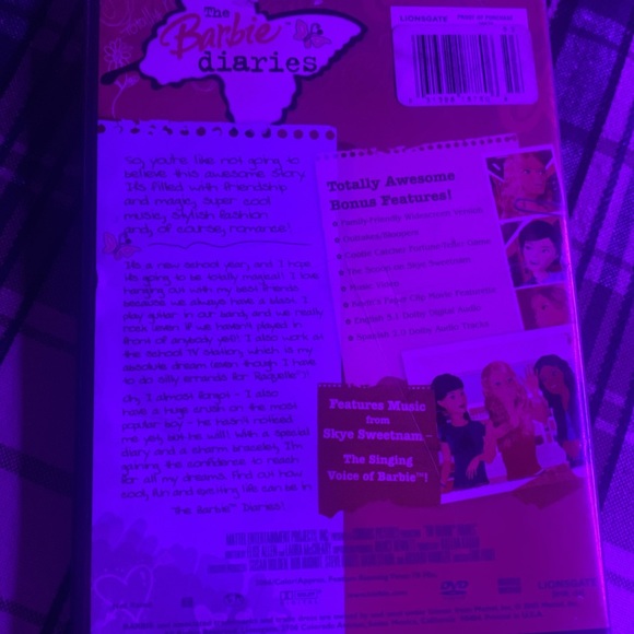 The Barbie Diaries With DVD - Picture 2 of 3